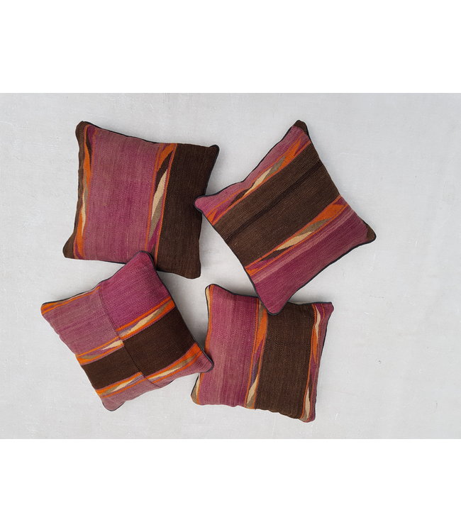 4x kilim cushions ca 45x45 cm with filling