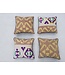 4x kilim cushions ca 40x40 cm with filling