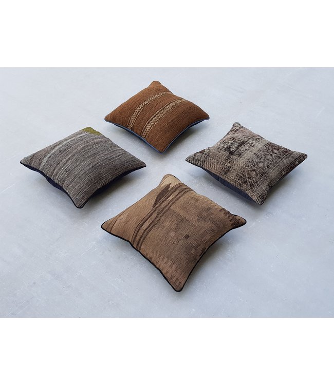 4x kilim cushions ca 40x40 cm with filling