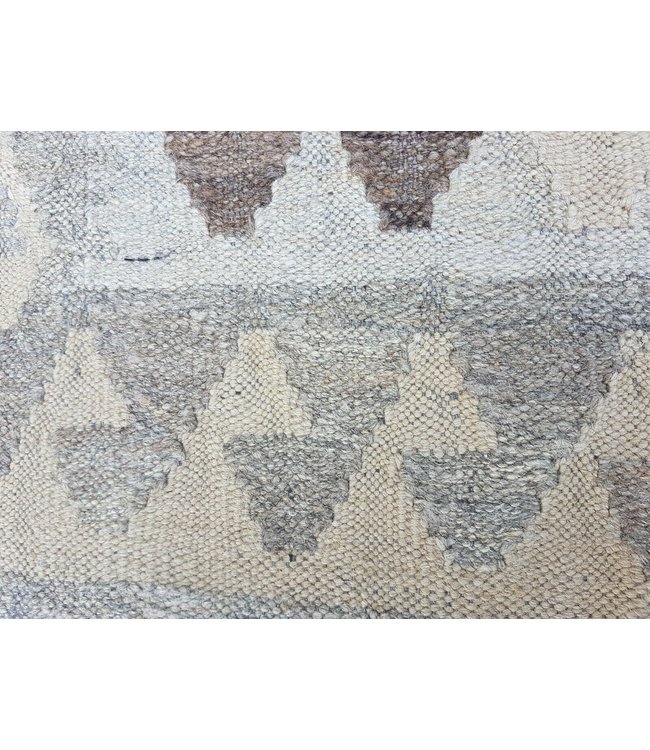 Fantastic Handwoven Geometric Afghan Kilim Rug 303x200 cm  Rectangle Tribal 100% Wool