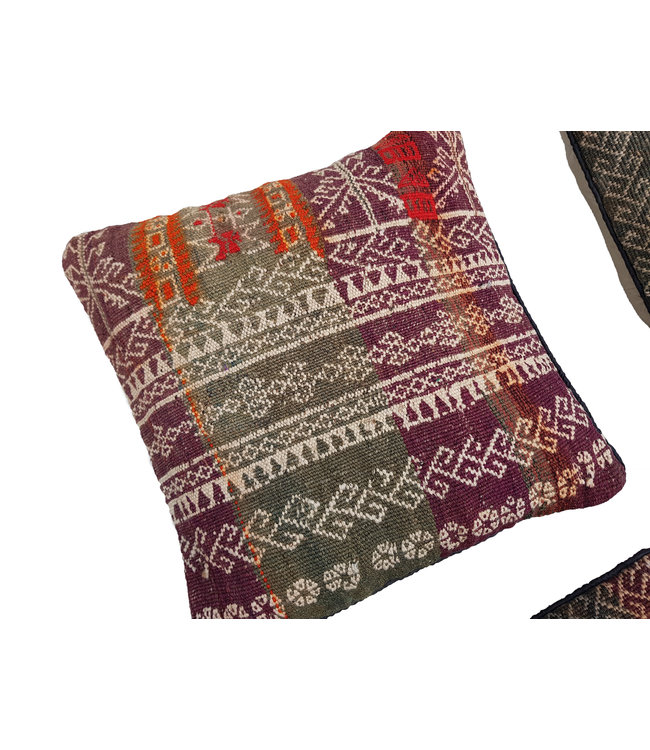4x kilim cushions ca 45x45 cm with filling
