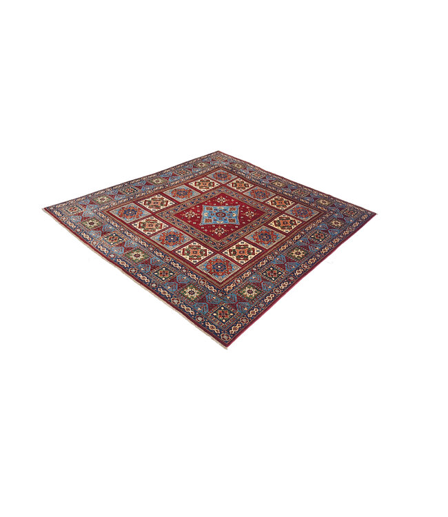 super fein oriental kazak teppich 250x232 cm