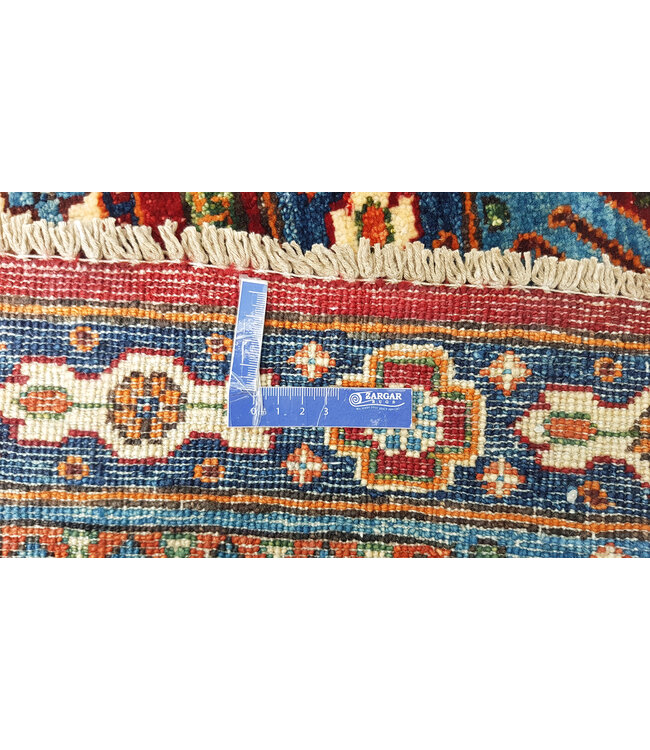 (8'2 x 7'6) feet super fine oriental kazak rug 250x232 cm