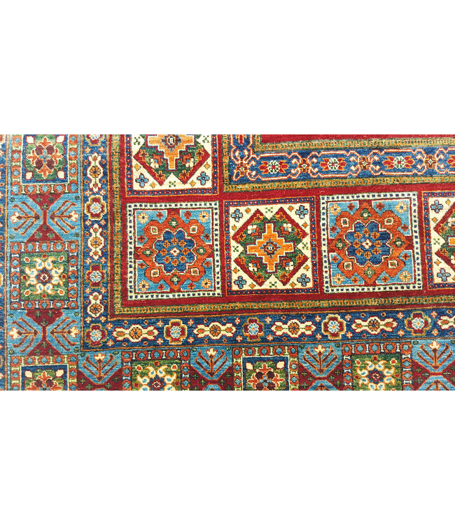 super fein oriental kazak teppich 250x232 cm