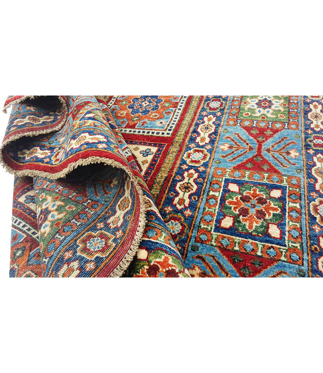 (8'2 x 7'6) feet super fine oriental kazak rug 250x232 cm