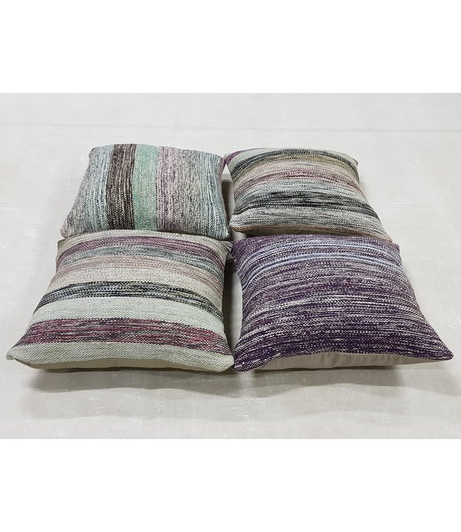 vintage 4x unike vintage kelim kussens met vulling  45x45 cm