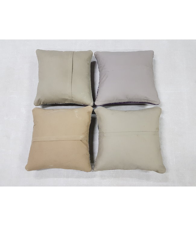 vintage 4x unike vintage kelim kussens met vulling  45x45 cm