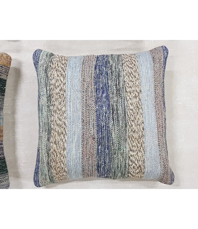 4x modern kilim cushions 45x45 cm with filling