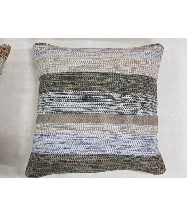 4x modern Kelim Kissen 45x45 cm mit Füllung