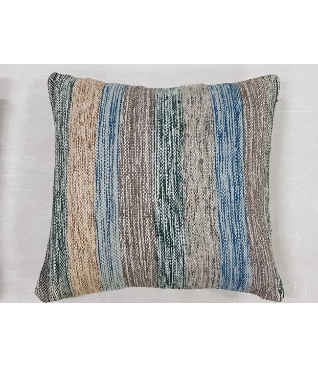 4x modern Kelim Kissen 45x45 cm mit Füllung