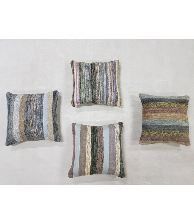 ​​4x modern kilim cushions 50x50 cm with filling