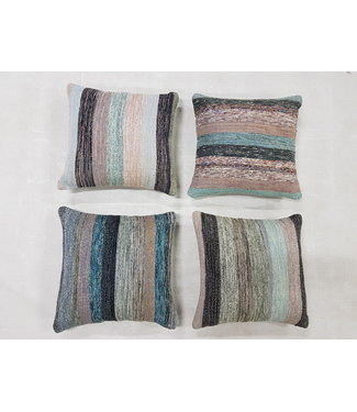 ​​4x modern kilim cushions 50x50 cm with filling