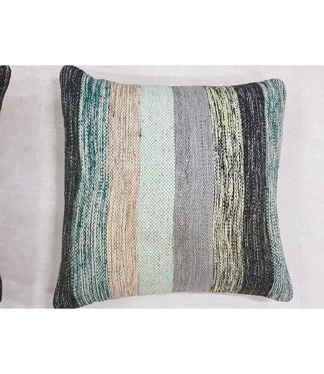 4x modern kelim kussens 50x50 cm met vulling