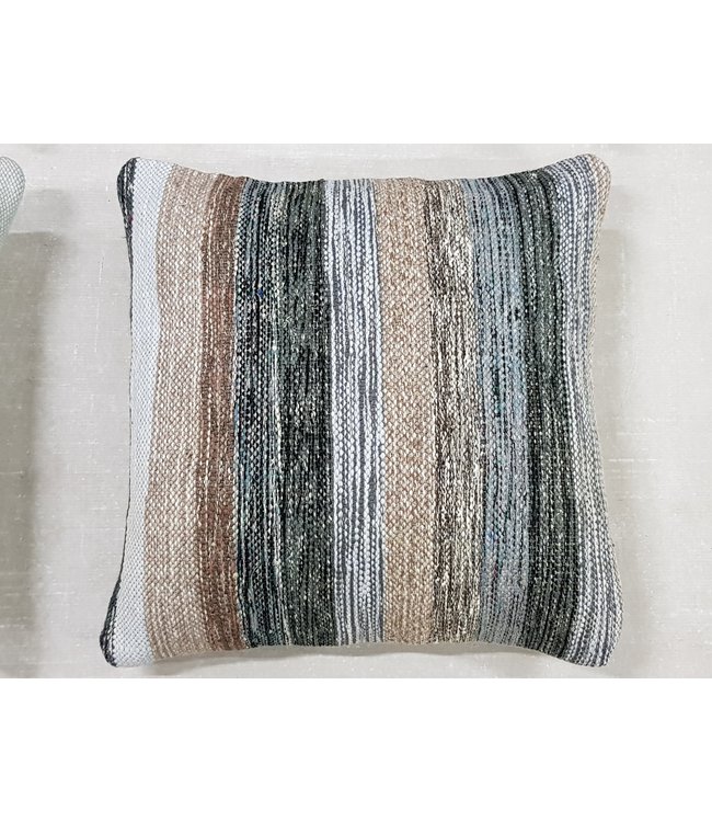 4x modern Kelim Kissen 50x50 cm mit Füllung