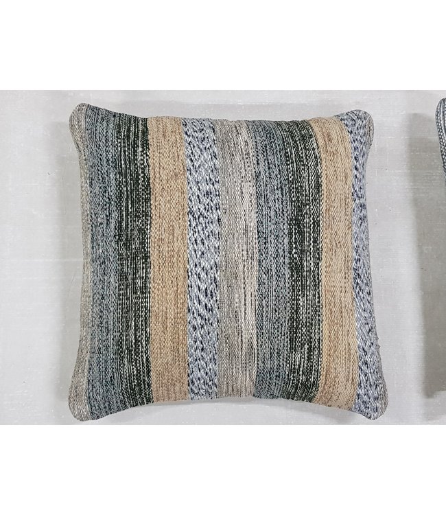 4x modern Kelim Kissen 50x50 cm mit Füllung