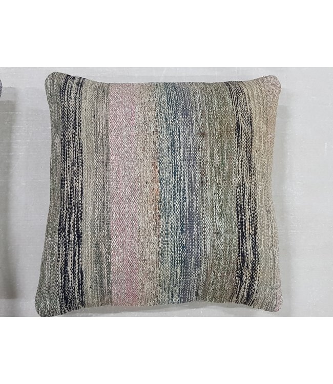 4x modern Kelim Kissen 50x50 cm mit Füllung