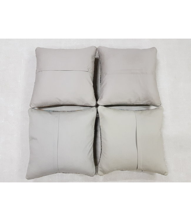 ​​4x modern kilim cushions 50x50 cm with filling