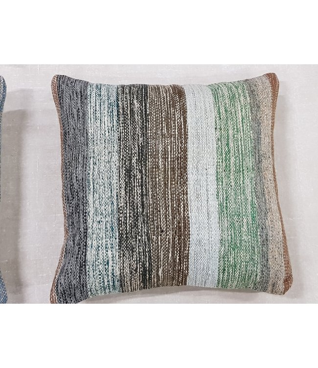 4x modern kelim kussens 50x50 cm met vulling