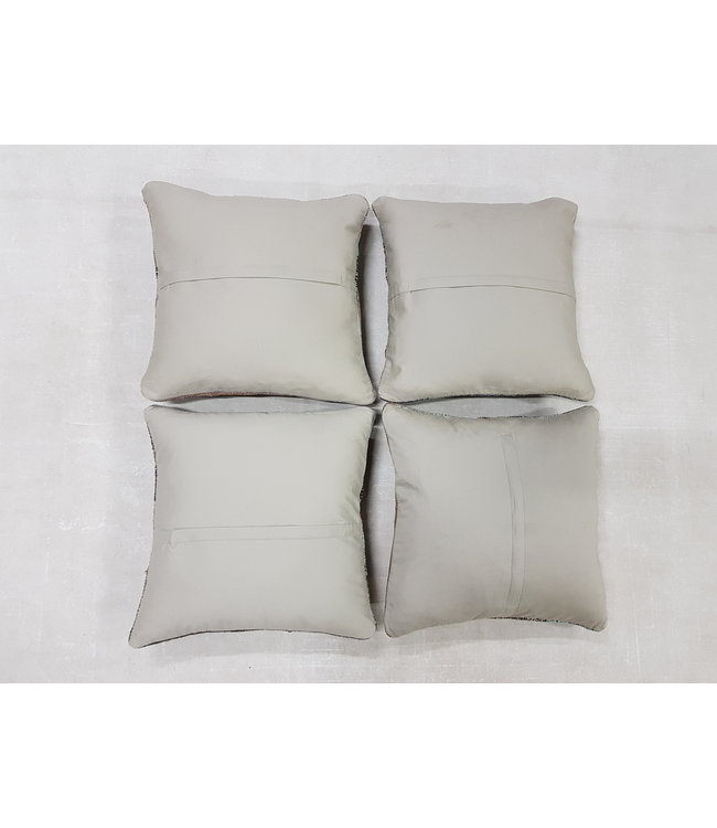 ​​4x modern kilim cushions 50x50 cm with filling