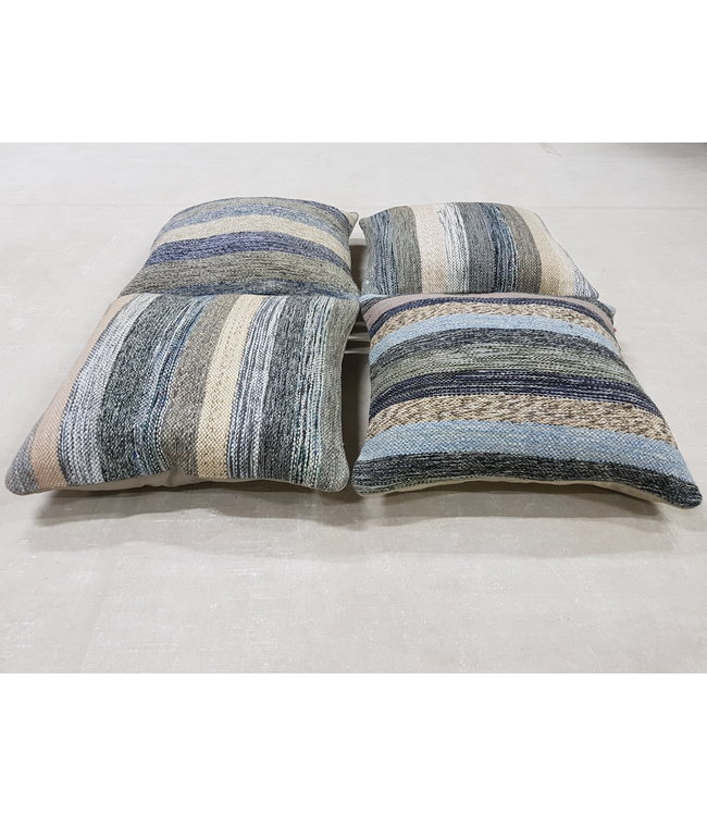 ​​4x modern kilim cushions 50x50 cm with filling