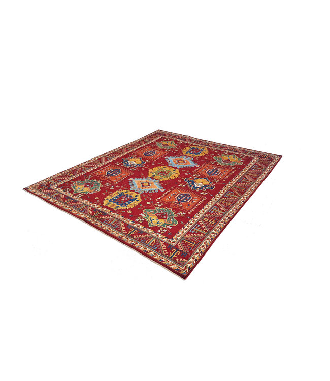 super fijn oriental kazak vloerkleed 295x245 cm