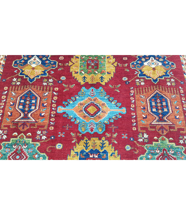 super fijn oriental kazak vloerkleed 295x245 cm