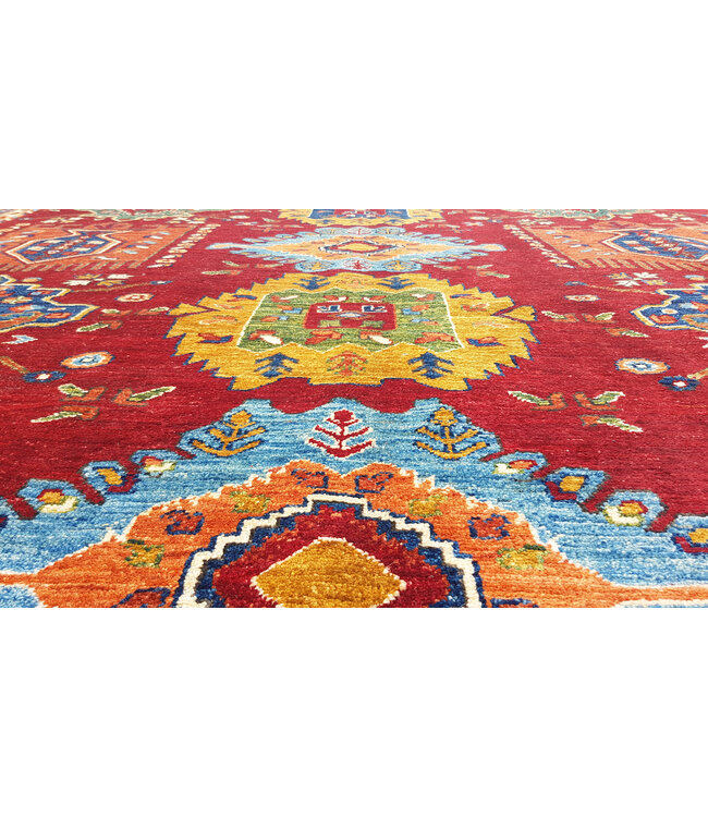 super fijn oriental kazak vloerkleed 295x245 cm