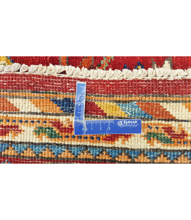 super fijn oriental kazak vloerkleed 295x245 cm