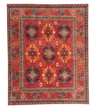 super fijn oriental kazak vloerkleed 300x245 cm