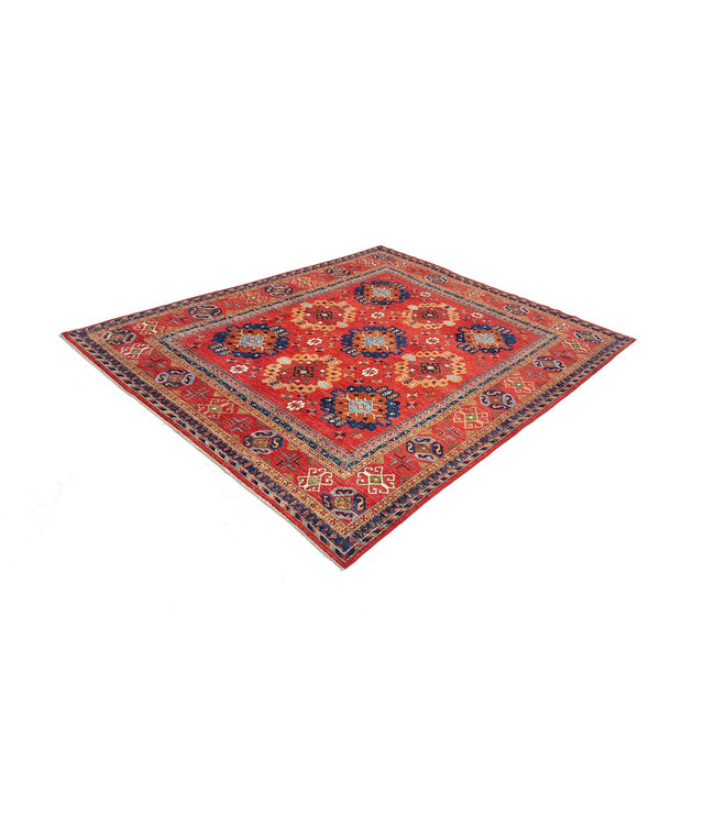 (9'8 x 8') feet super fine oriental kazak rug 300x245 cm