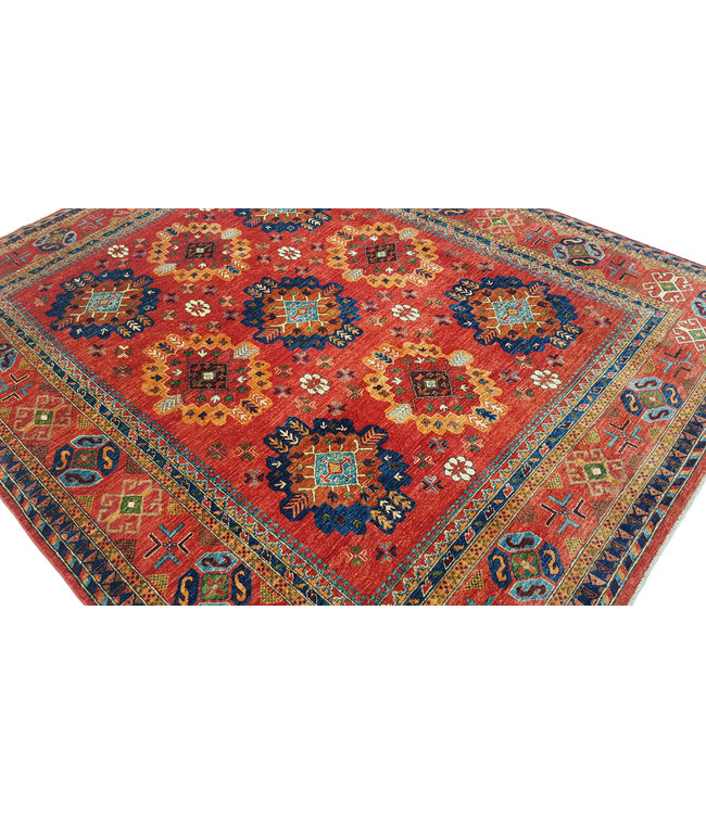 super fein oriental kazak teppich 300x245 cm