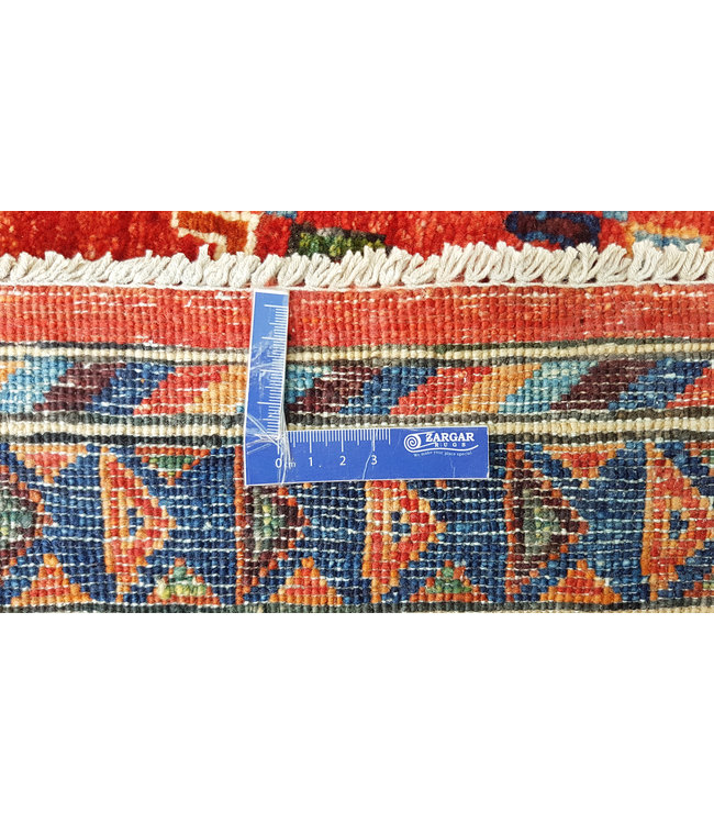 (9'8 x 8') feet super fine oriental kazak rug 300x245 cm