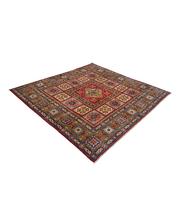 super fijn oriental kazak vloerkleed 244x250 cm