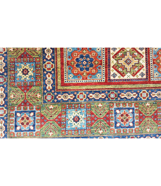 super fein oriental kazak teppich 244x250 cm