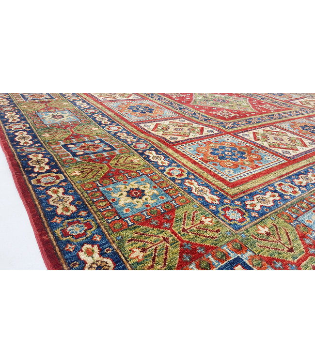 super fein oriental kazak teppich 244x250 cm