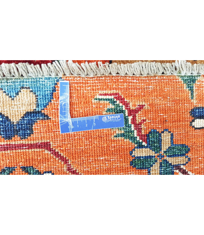 super fijn oriental kazak vloerkleed 289x247 cm