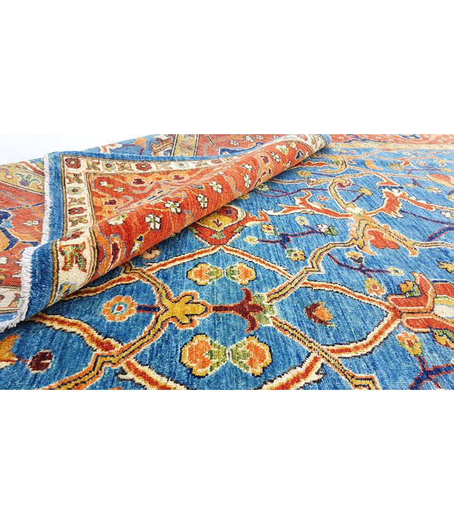 super fijn oriental kazak vloerkleed 393x299 cm