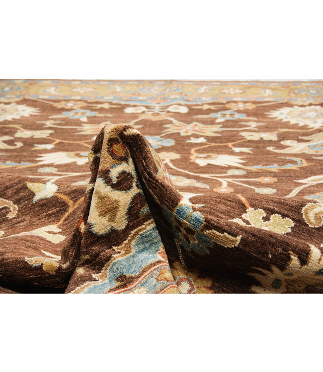 Oushak Hand knotted 10'x7'8 ziegler rug  farahan Wool Rug 307x239 cm