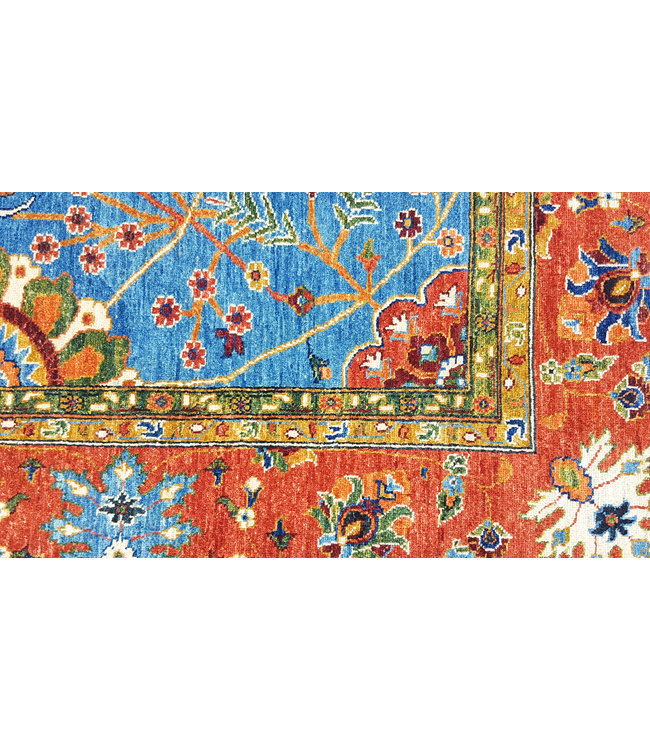 super fijn oriental kazak vloerkleed 419x307 cm