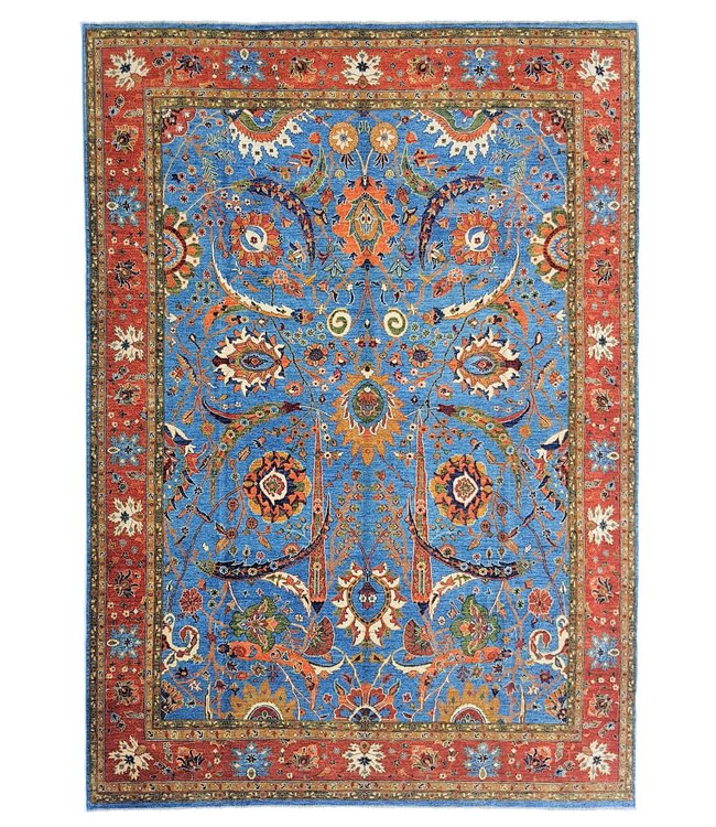 super fijn oriental kazak vloerkleed 419x307 cm