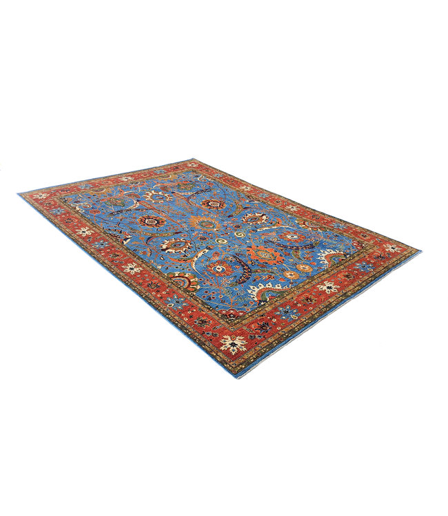 super fijn oriental kazak vloerkleed 419x307 cm