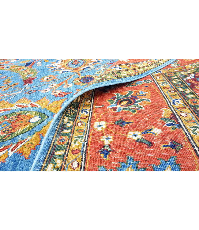 super fijn oriental kazak vloerkleed 419x307 cm