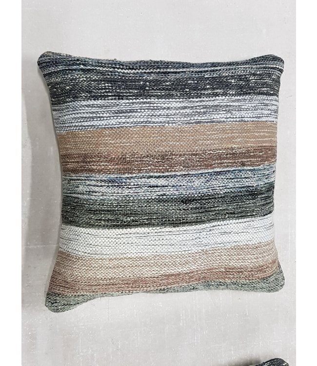 4x modern kelim kussens 45x45 cm met vulling