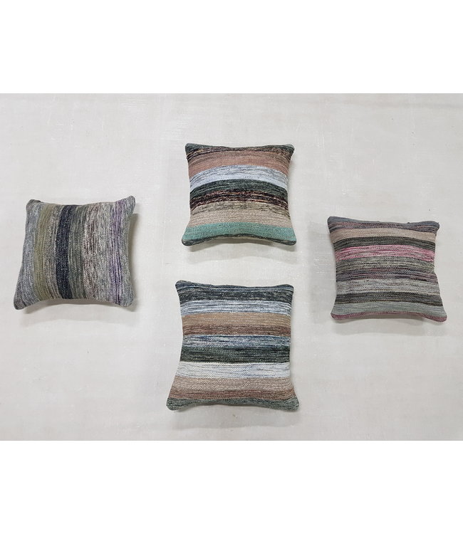 ​​4x modern kilim cushions 45x45 cm with filling