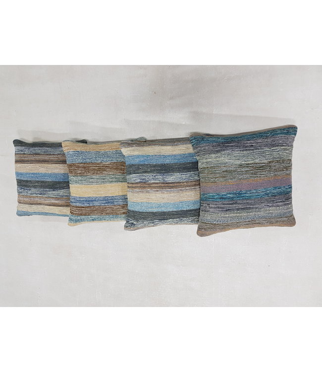 ​​4x modern kilim cushions 45x45 cm with filling