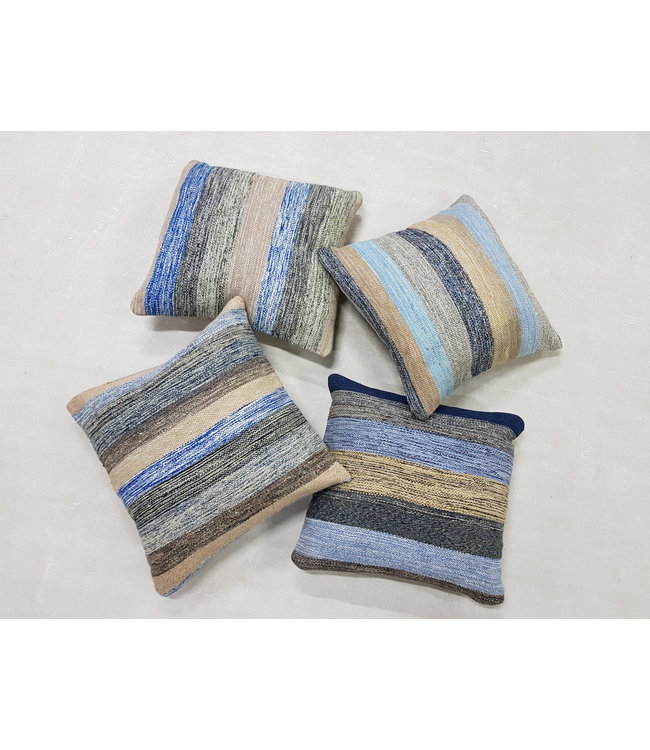 ​​4x modern kilim cushions 45x45 cm with filling
