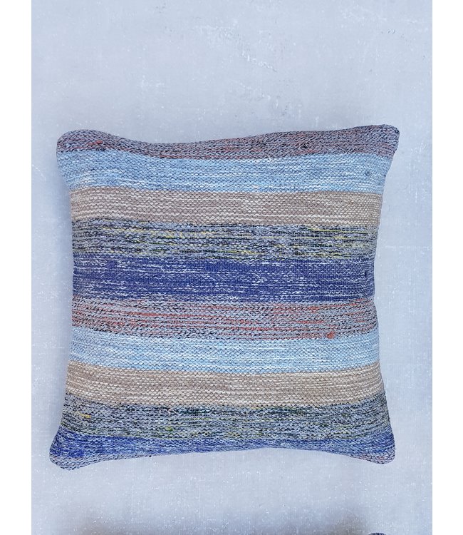 4x modern kelim kussens 50x50 cm met vulling