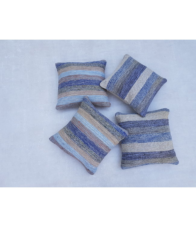 ​​4x modern kilim cushions 50x50 cm with filling