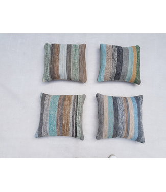 ​​4x modern kilim cushions 50x50 cm with filling