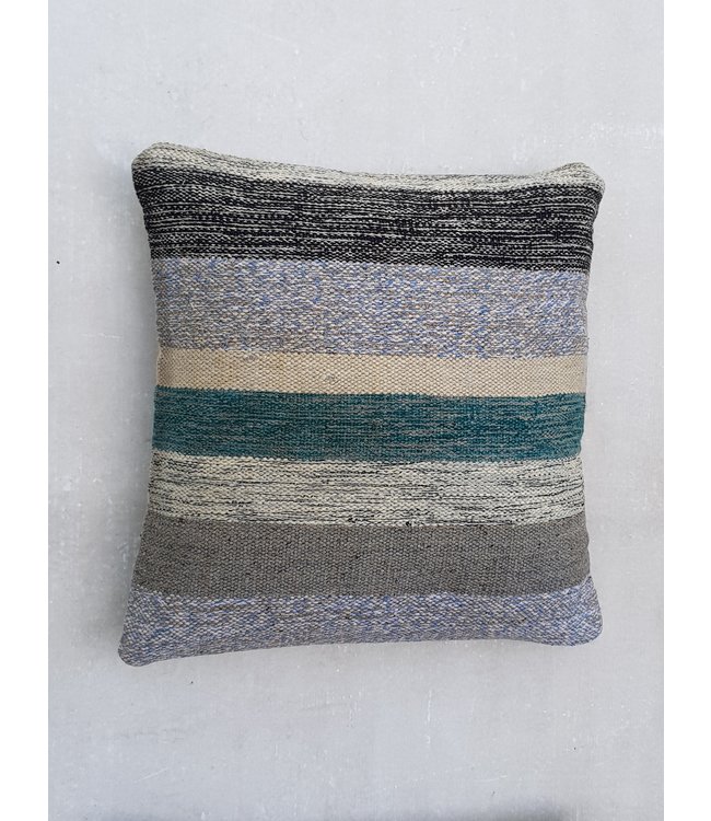 4x modern Kelim Kissen 50x50 cm mit Füllung